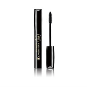 Black High Impact Mascara with wand – volumizing and smudge-proof eyelash makeup